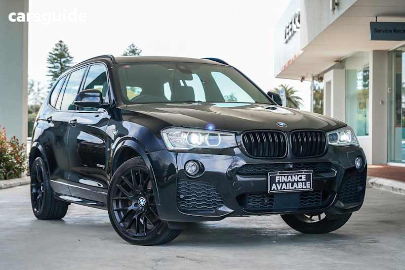 Black 2016 BMW X3 Wagon Xdrive 30D