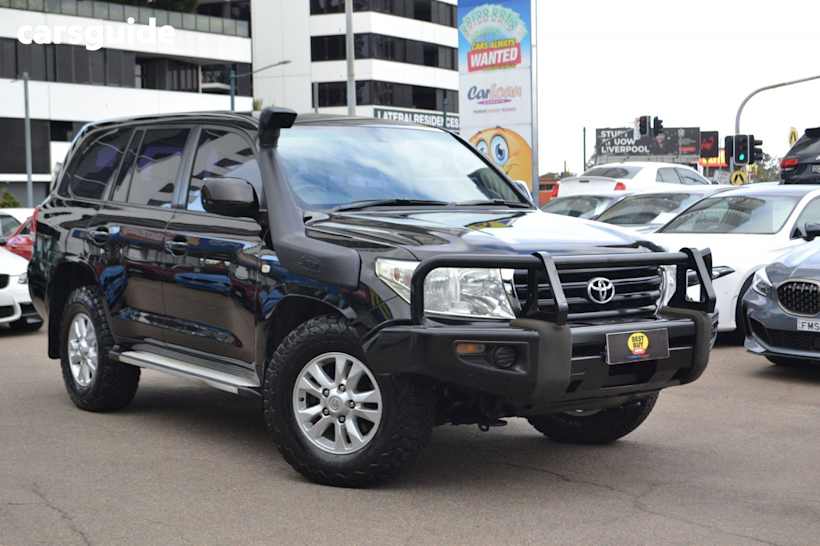 Black 2011 Toyota Landcruiser SUV GXL 4X4