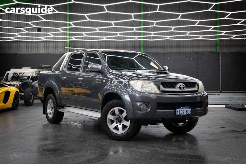 Grey 2010 Toyota Hilux Dual Cab Pick-up Sr5 (4X4)
