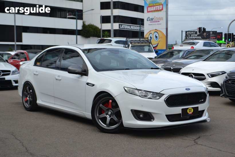 White 2014 Ford Falcon Sedan XR6 TURBO R