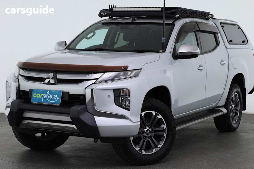 White 2019 Mitsubishi Triton Double Cab Pick Up Gls (4X4) Premium
