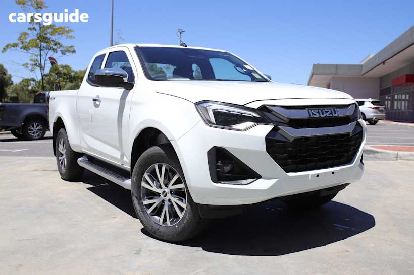 White 2024 Isuzu D-MAX Space Cab Utility Ls-U (4X4)