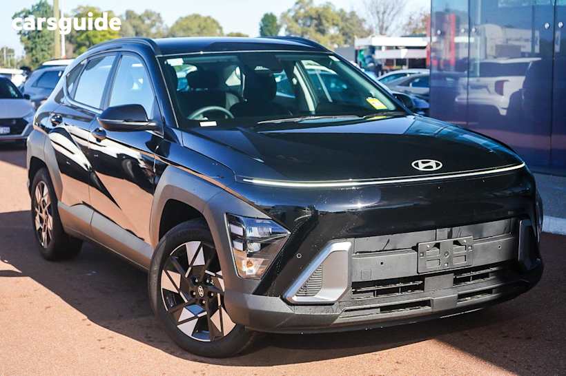 Black 2025 Hyundai Kona Wagon Hybrid