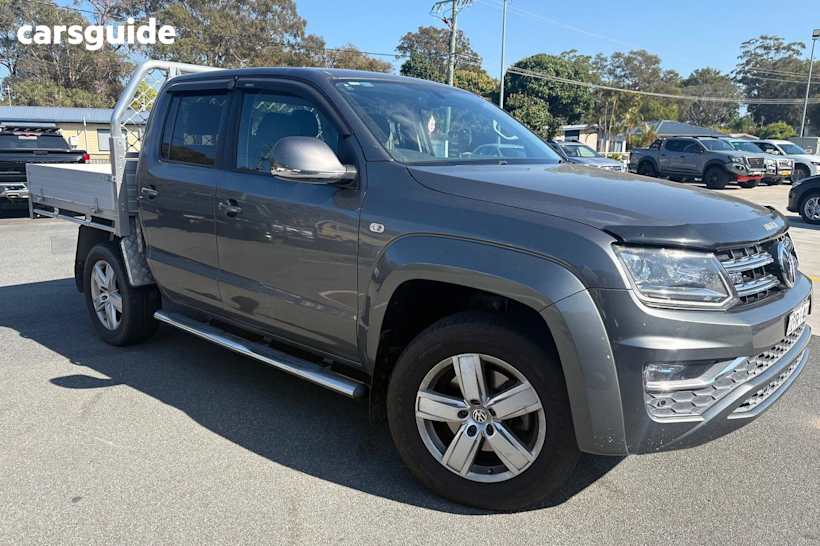 Grey 2017 Volkswagen Amarok Ute Tray TDI550 HIGHLINE 4X4