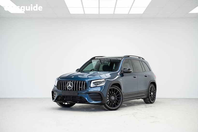 Blue 2021 Mercedes-Benz GLB35 Wagon 4Matic