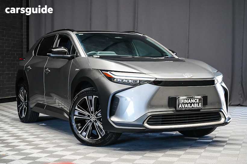 Silver 2024 Toyota BZ4X Wagon Awd - Two Tone Roof