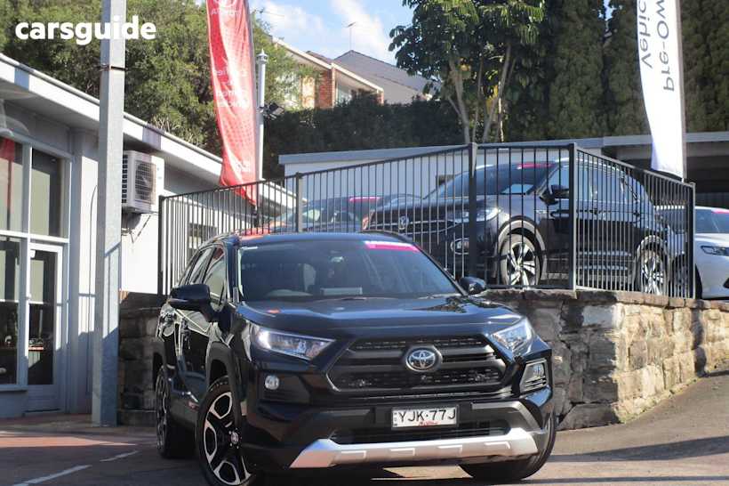 Black 2019 Toyota RAV4 SUV EDGE 4X4
