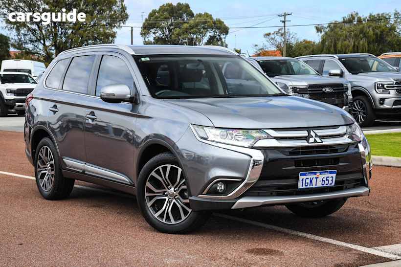 Tan 2017 Mitsubishi Outlander SUV LS SAFETY PACK F