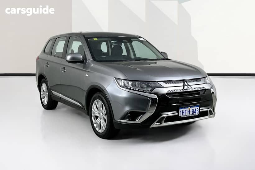 Grey 2021 Mitsubishi Outlander Wagon Es 7 Seat (Awd)