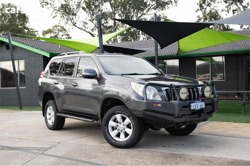 Grey 2013 Toyota Landcruiser Prado SUV GXL 4X4