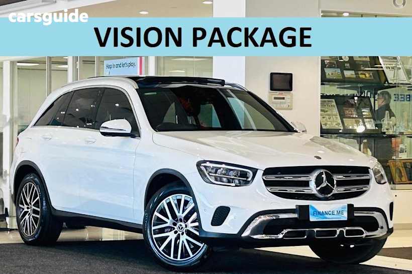White 2019 Mercedes-Benz GLC-Class SUV GLC200 R