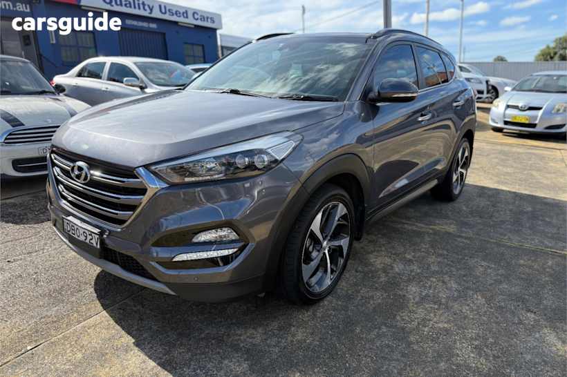 Grey 2015 Hyundai Tucson Wagon Highlander (Awd)