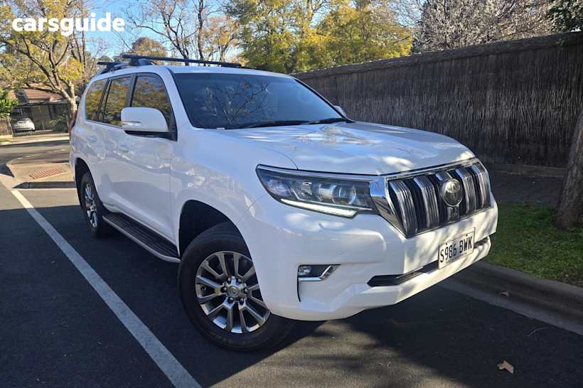 White 2018 Toyota Landcruiser Prado Wagon Kakadu (4X4)