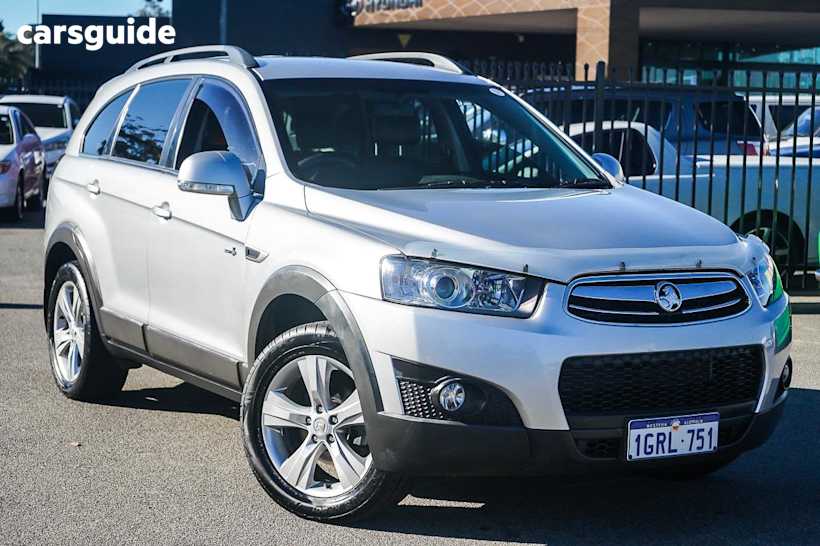 Silver 2013 Holden Captiva Wagon 7 Cx (4X4)