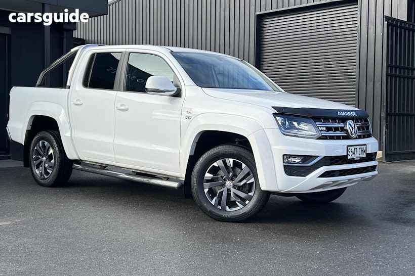 White 2021 Volkswagen Amarok Dual Cab Utility Tdi580 Highline 4Motion