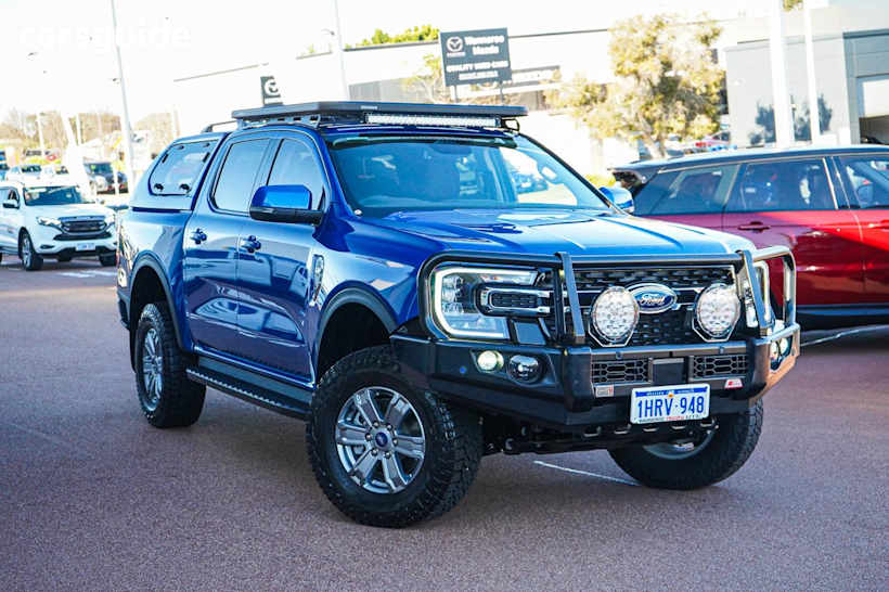 Blue 2022 Ford Ranger Double Cab Pick Up Xlt 2.0 (4X4)