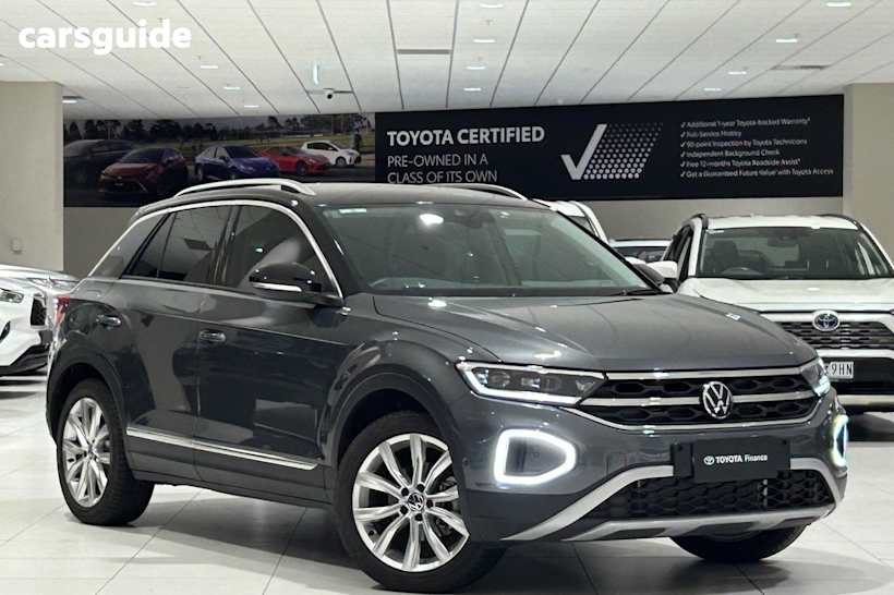 Grey 2024 Volkswagen T-ROC Wagon 110Tsi Style