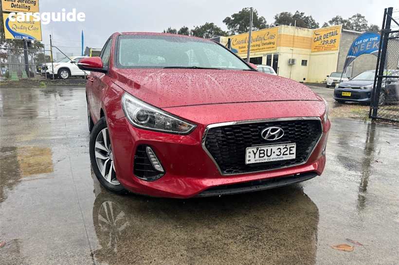 Red 2017 Hyundai I30 Hatchback Active
