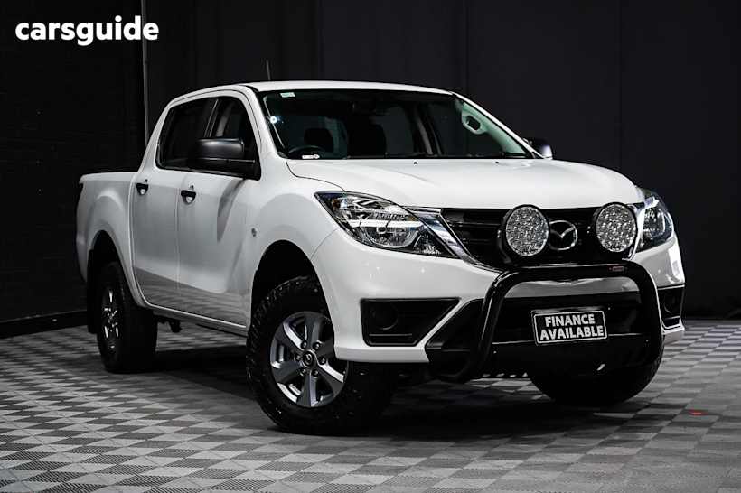 White 2019 Mazda BT-50 Dual Cab Utility Xt (4X4) (5Yr)