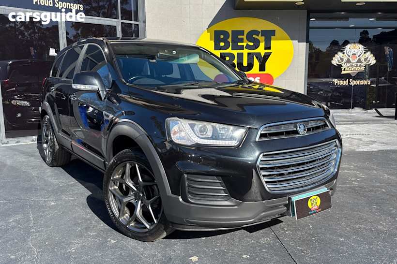Black 2016 Holden Captiva SUV LS F