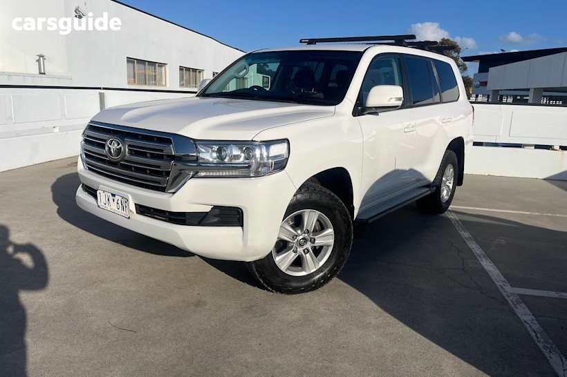 White 2017 Toyota Landcruiser SUV GXL 4X4