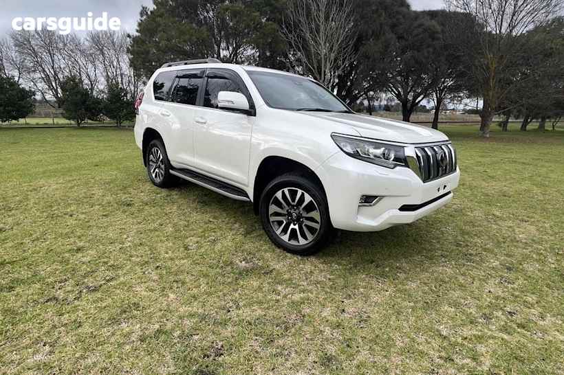 White 2022 Toyota Landcruiser Prado Wagon Vx
