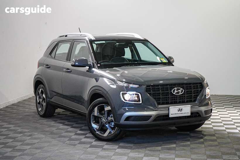 Grey 2024 Hyundai Venue Wagon Active