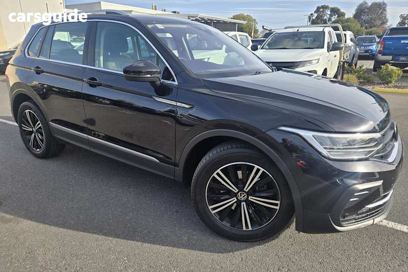Black 2023 Volkswagen Tiguan SUV 110TSI LIFE F