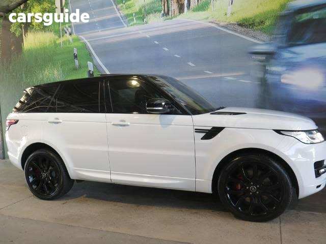 White 2017 Land Rover Rover SUV SDV8 HSE