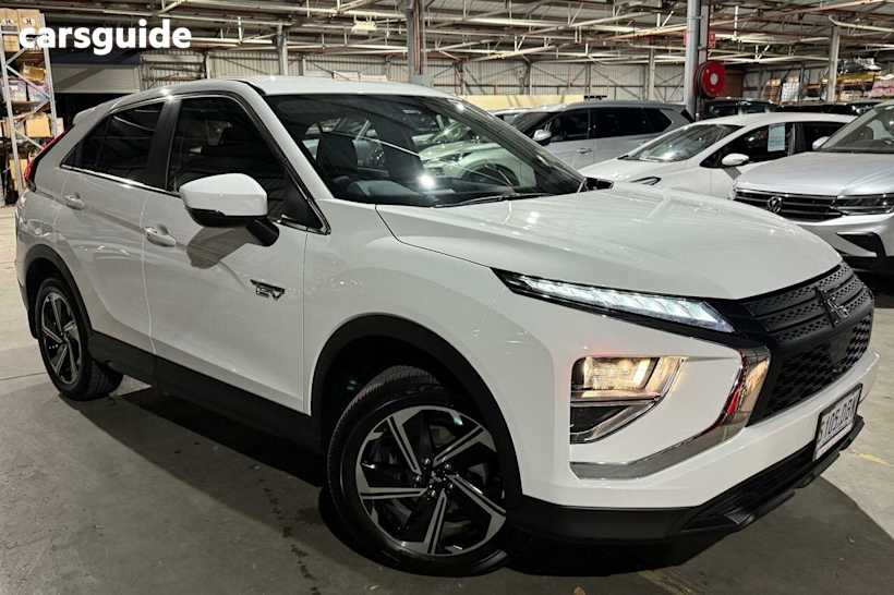 White 2024 Mitsubishi Eclipse Cross Wagon Es Phev (Awd)