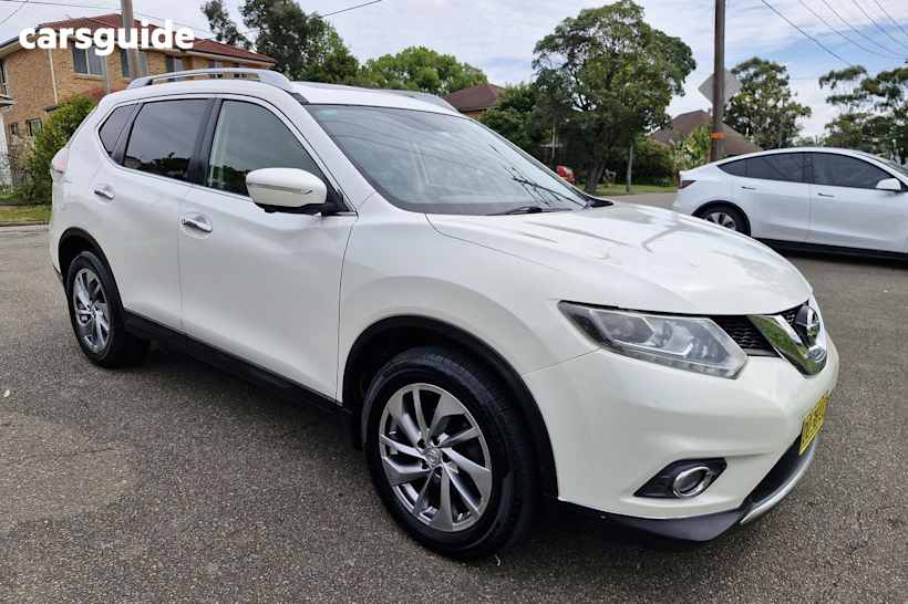 White 2014 Nissan X-Trail SUV TI 4X4