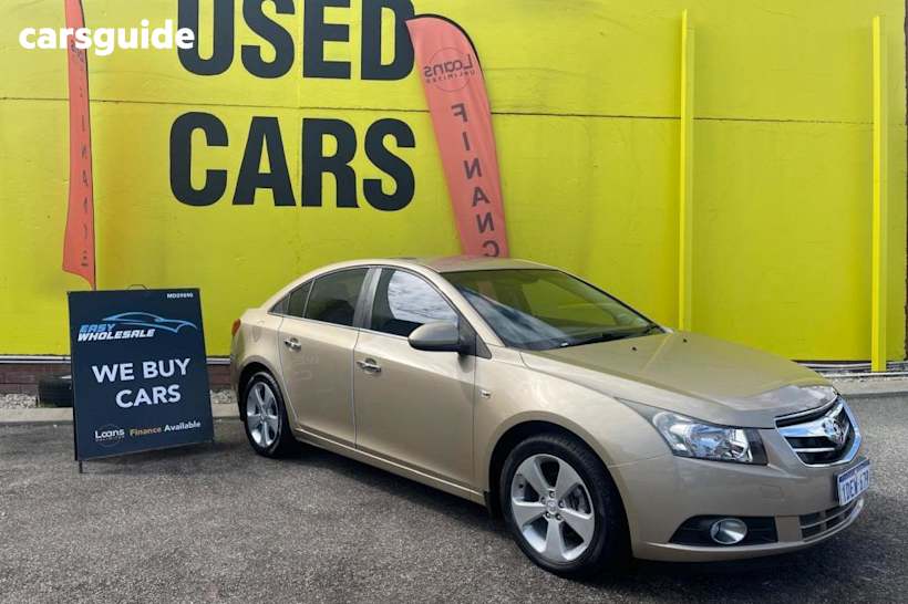 Gold 2009 Holden Cruze Sedan CDX JG