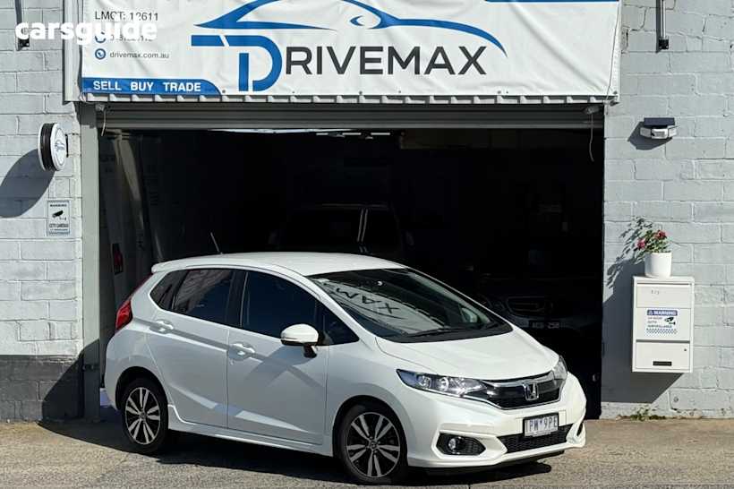 White 2019 Honda Jazz Hatchback Vti-S