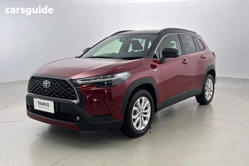 Red 2023 Toyota Corolla Cross SUV GXL F
