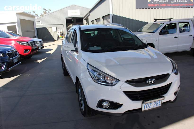 White 2014 Hyundai IX35 Wagon Se (Fwd)