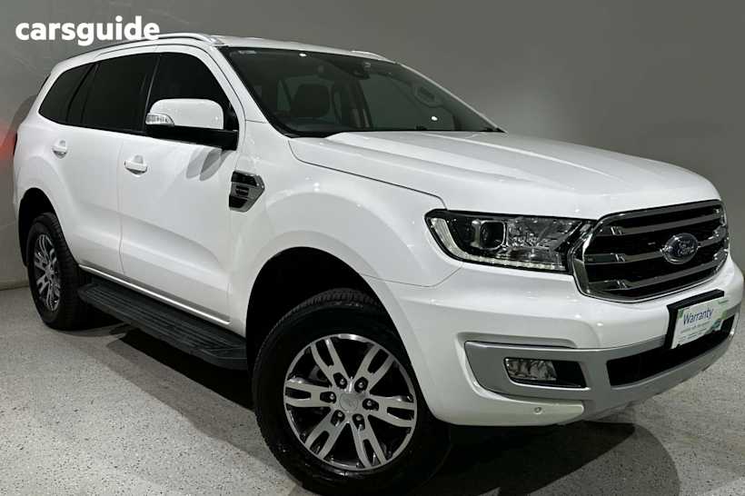 White 2020 Ford Everest SUV TREND 4X4