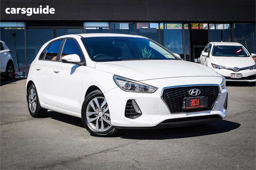 White 2019 Hyundai I30 Hatch ACTIVE F