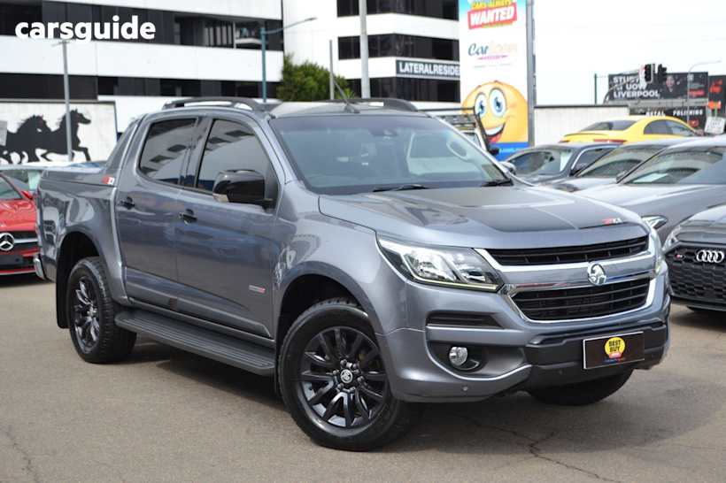 Grey 2017 Holden Colorado Ute Tray Z71 4X4