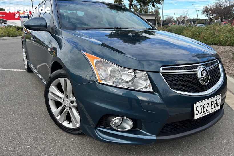 Blue 2014 Holden Cruze Sedan Sri V