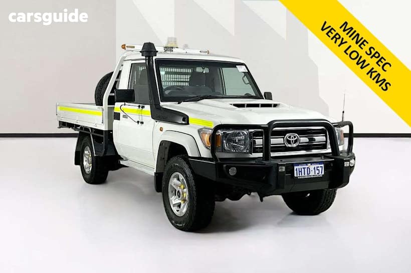 White 2022 Toyota Landcruiser Cab Chassis Lc79 Gxl