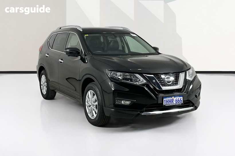 Black 2019 Nissan X-Trail Wagon St-L (2Wd) (5Yr)