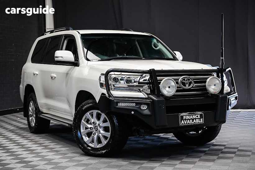 White 2021 Toyota Landcruiser Wagon Lc200 Gxl (4X4)