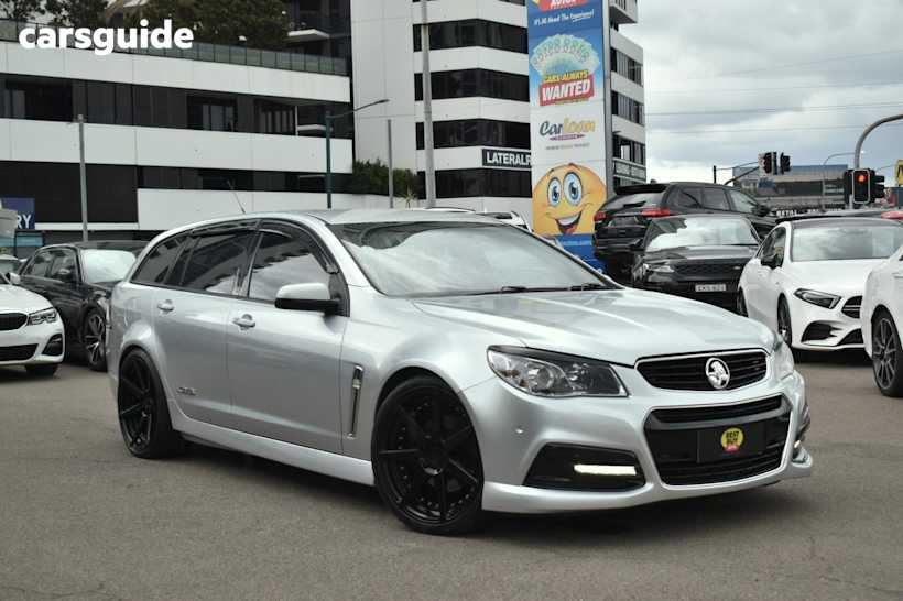 Silver 2014 Holden Commodore SUV SS STORM R