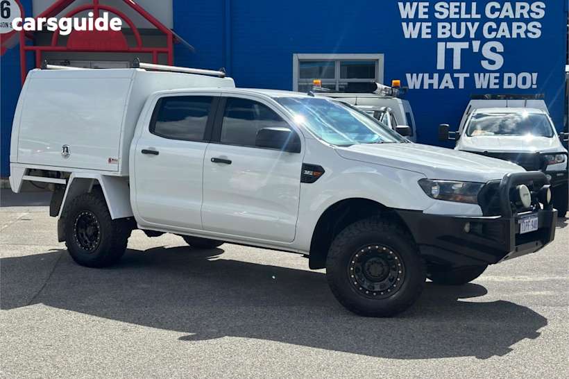White 2016 Ford Ranger Ute Tray XL 4X4