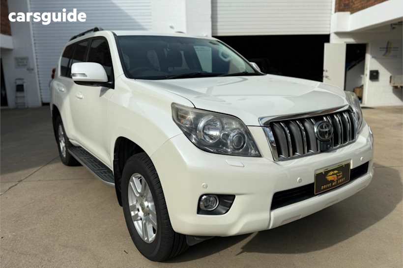 White 2011 Toyota Landcruiser Prado SUV KAKADU 4X4