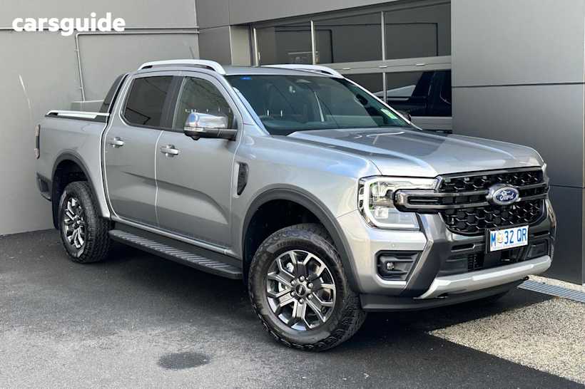 Silver 2025 Ford Ranger Ute Tray WILDTRAK 4X4