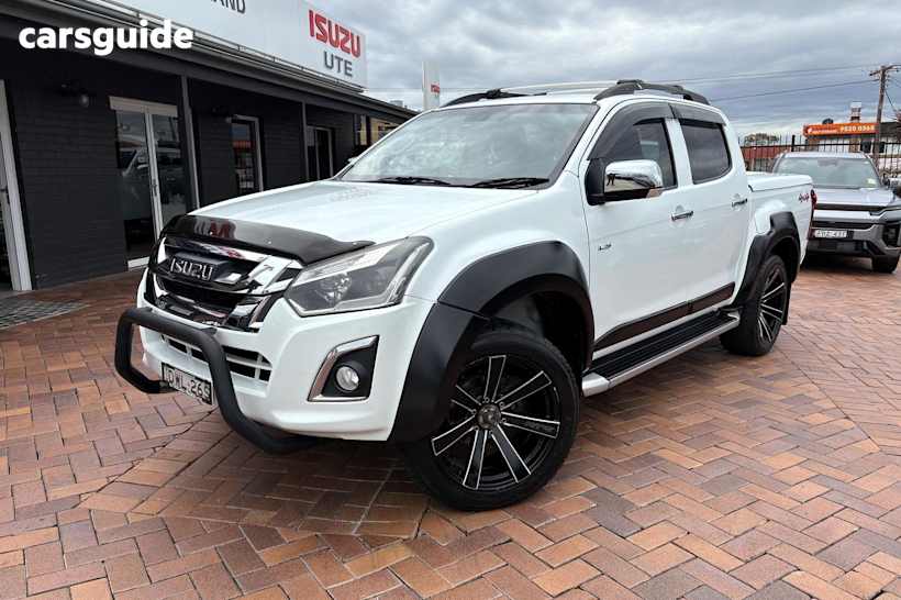 White 2018 Isuzu D-MAX Ute Tray LS-U 4X4