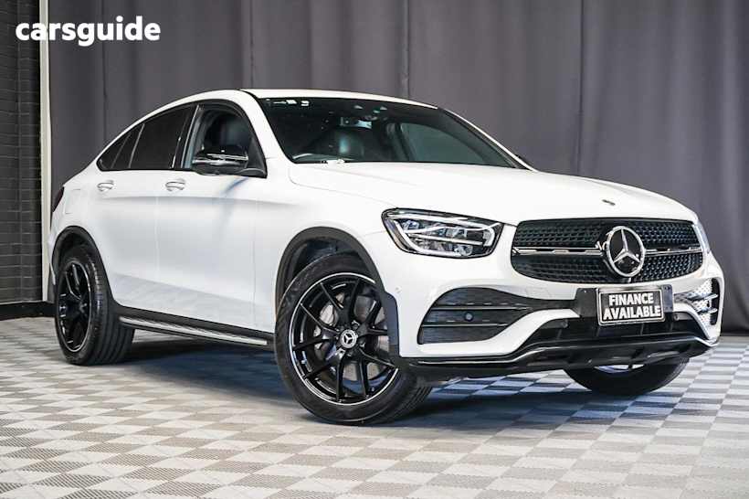 White 2022 Mercedes-Benz GLC300 Coupe 4Matic
