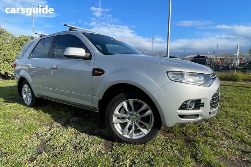 Silver 2013 Ford Territory Wagon Ts (Rwd)