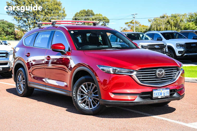 Red 2018 Mazda CX-8 SUV SPORT F